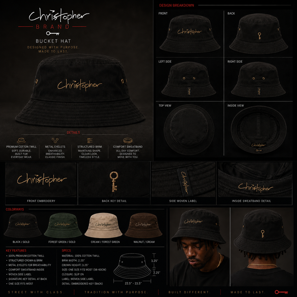 Christopher Bucket Hat